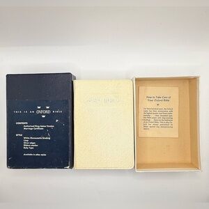 Oxford’s Bride’s Bible KJV 01152MC White